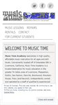 Mobile Screenshot of musictimeacademy.com